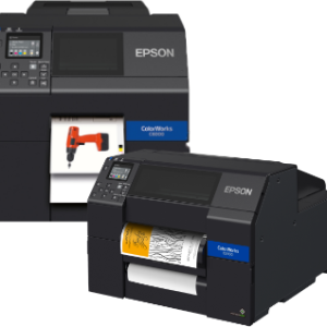 ColorWorks D6000 dye inc, cutter, disp., USB, Ethernet, black